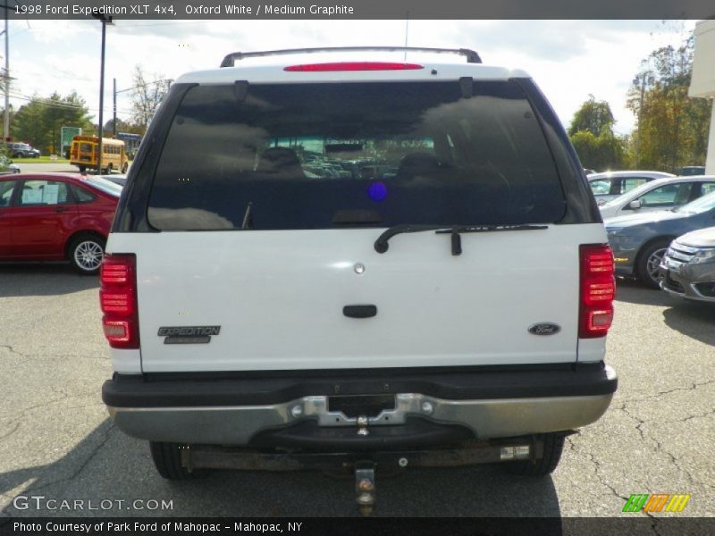 Oxford White / Medium Graphite 1998 Ford Expedition XLT 4x4