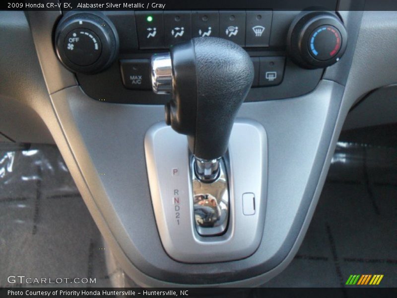 Alabaster Silver Metallic / Gray 2009 Honda CR-V EX