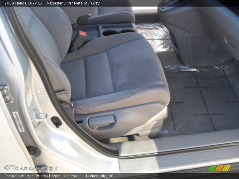 Alabaster Silver Metallic / Gray 2009 Honda CR-V EX