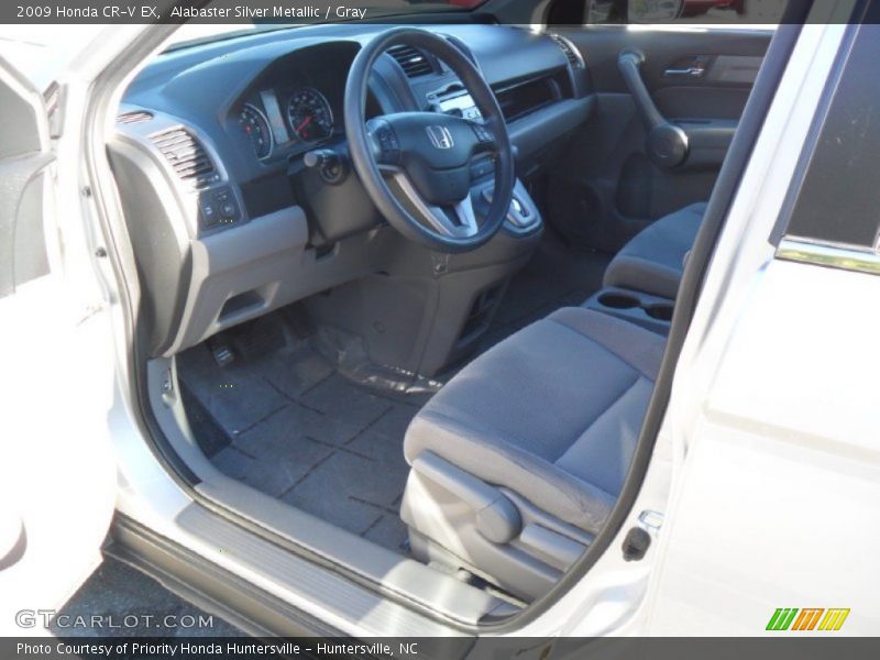 Alabaster Silver Metallic / Gray 2009 Honda CR-V EX