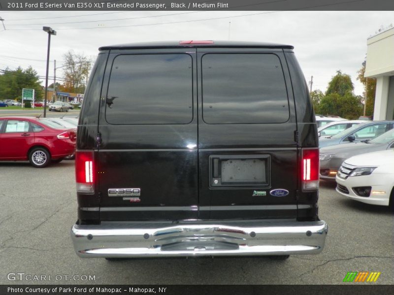 Black / Medium Flint 2011 Ford E Series Van E350 XLT Extended Passenger
