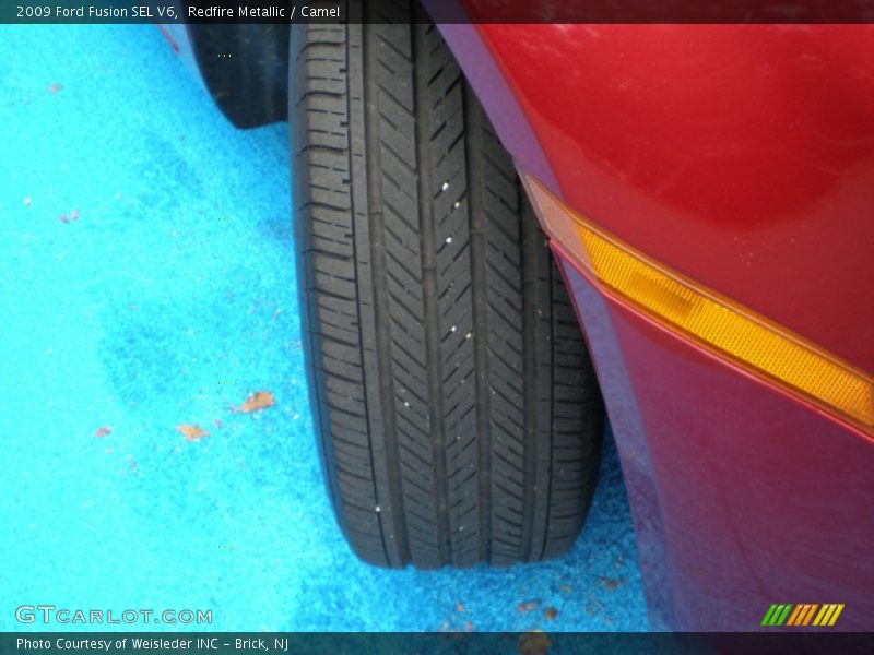 Redfire Metallic / Camel 2009 Ford Fusion SEL V6