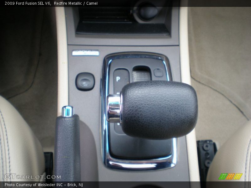 Redfire Metallic / Camel 2009 Ford Fusion SEL V6