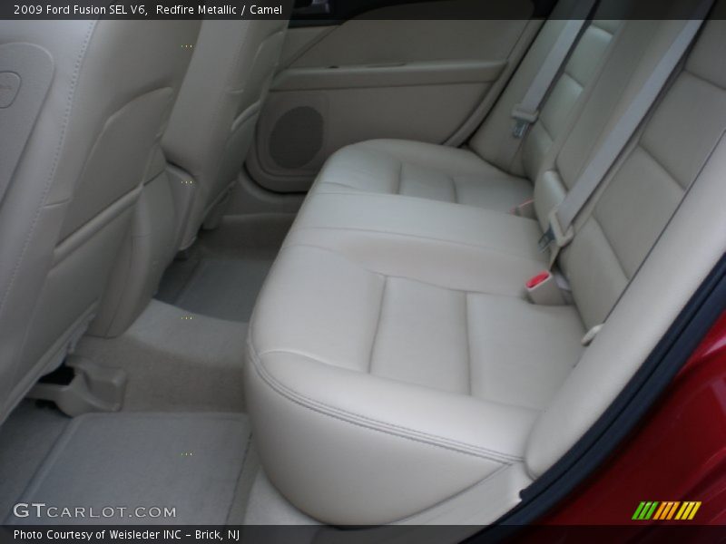 Redfire Metallic / Camel 2009 Ford Fusion SEL V6