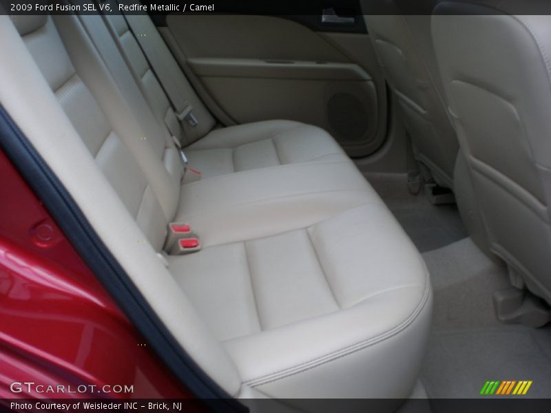 Redfire Metallic / Camel 2009 Ford Fusion SEL V6