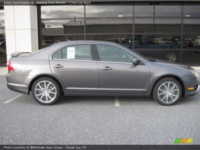 Sterling Grey Metallic / Charcoal Black 2012 Ford Fusion SE