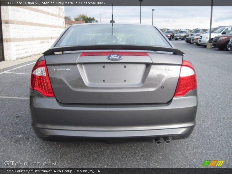 Sterling Grey Metallic / Charcoal Black 2012 Ford Fusion SE