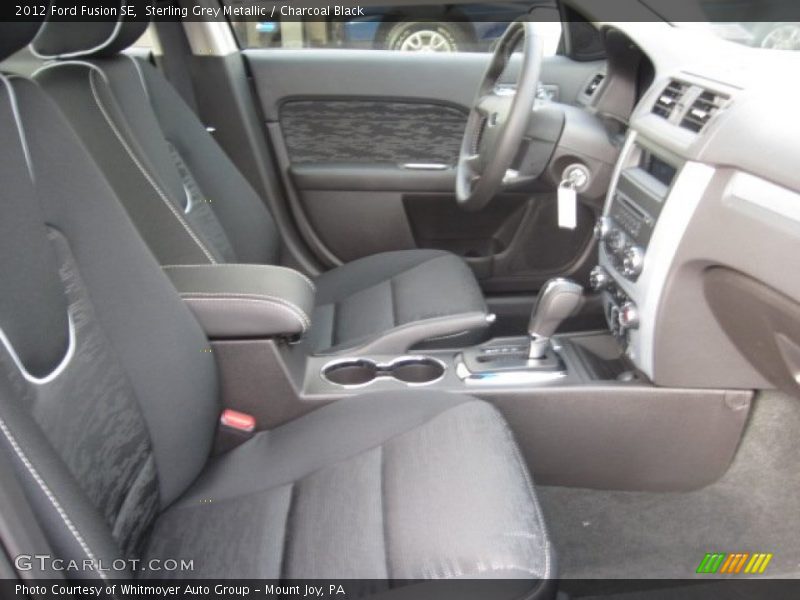 Sterling Grey Metallic / Charcoal Black 2012 Ford Fusion SE