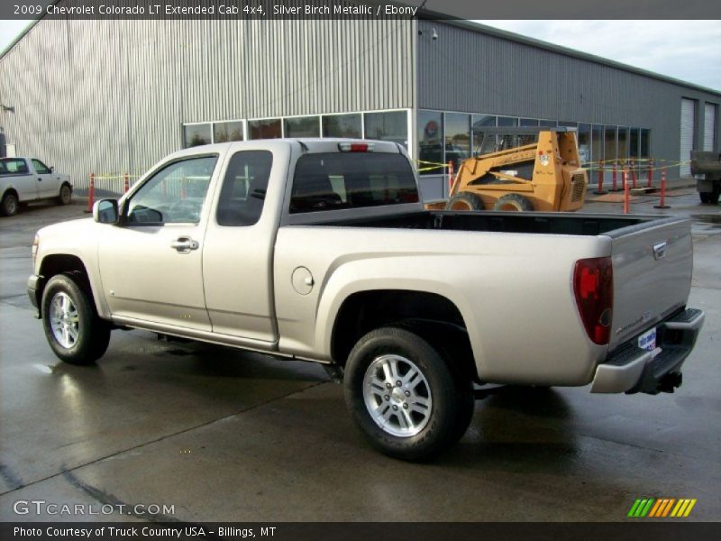  2009 Colorado LT Extended Cab 4x4 Silver Birch Metallic