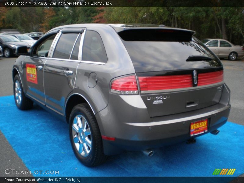 Sterling Grey Metallic / Ebony Black 2009 Lincoln MKX AWD