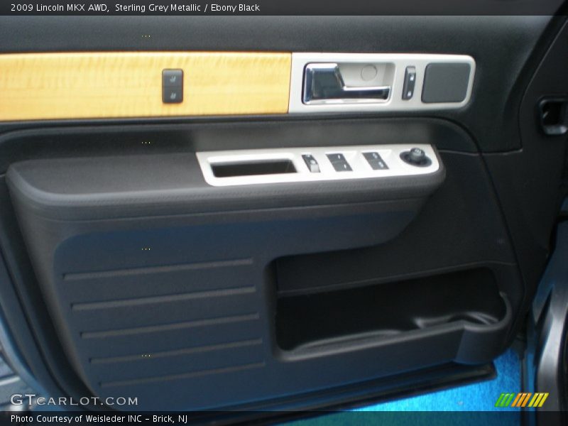 Sterling Grey Metallic / Ebony Black 2009 Lincoln MKX AWD