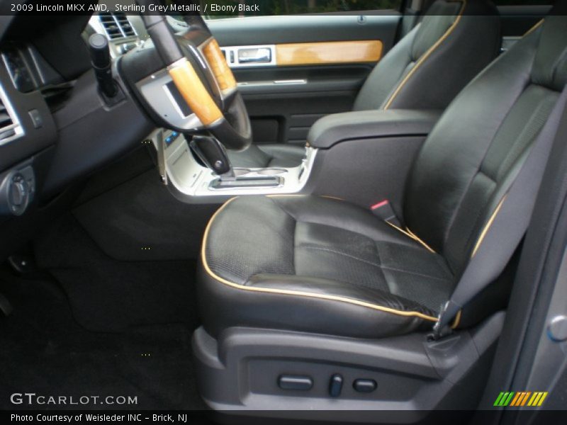  2009 MKX AWD Ebony Black Interior