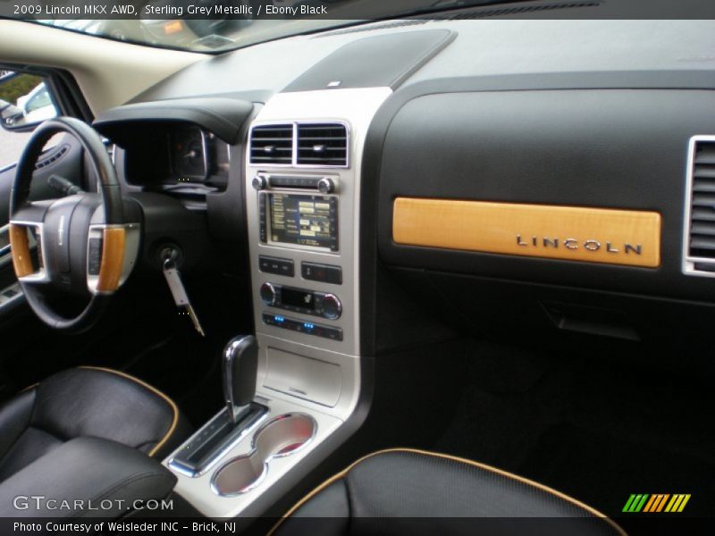 Sterling Grey Metallic / Ebony Black 2009 Lincoln MKX AWD