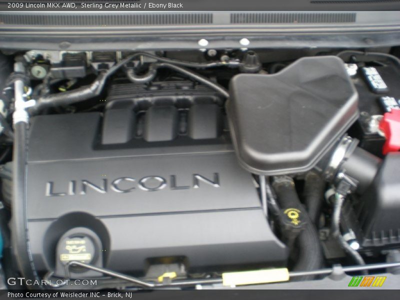 Sterling Grey Metallic / Ebony Black 2009 Lincoln MKX AWD