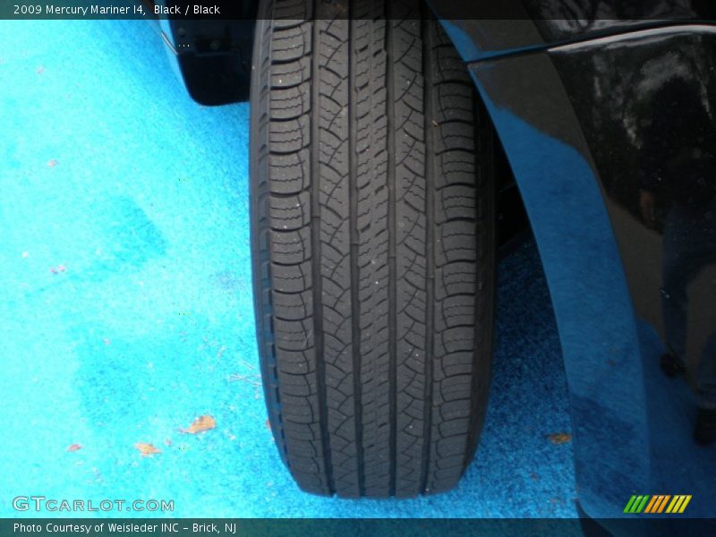 Black / Black 2009 Mercury Mariner I4