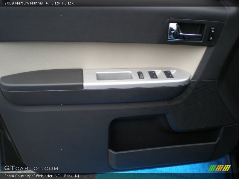 Black / Black 2009 Mercury Mariner I4