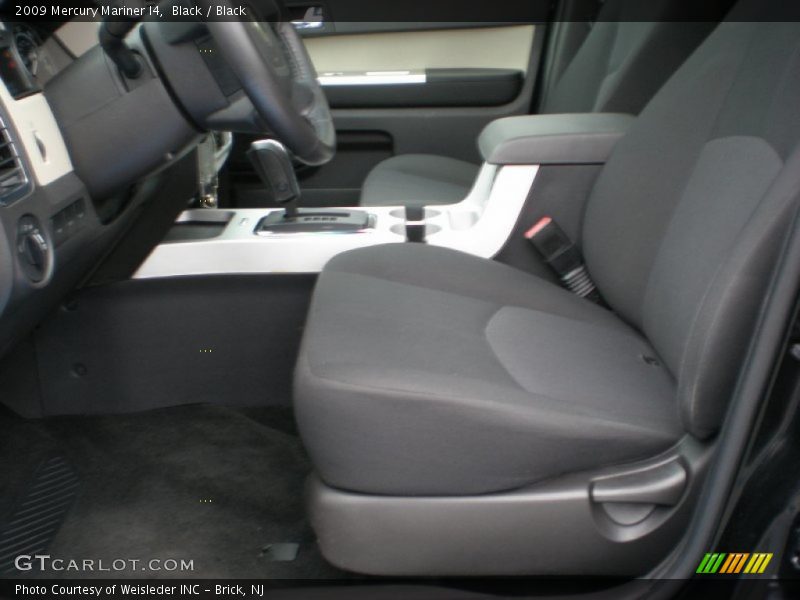 Black / Black 2009 Mercury Mariner I4