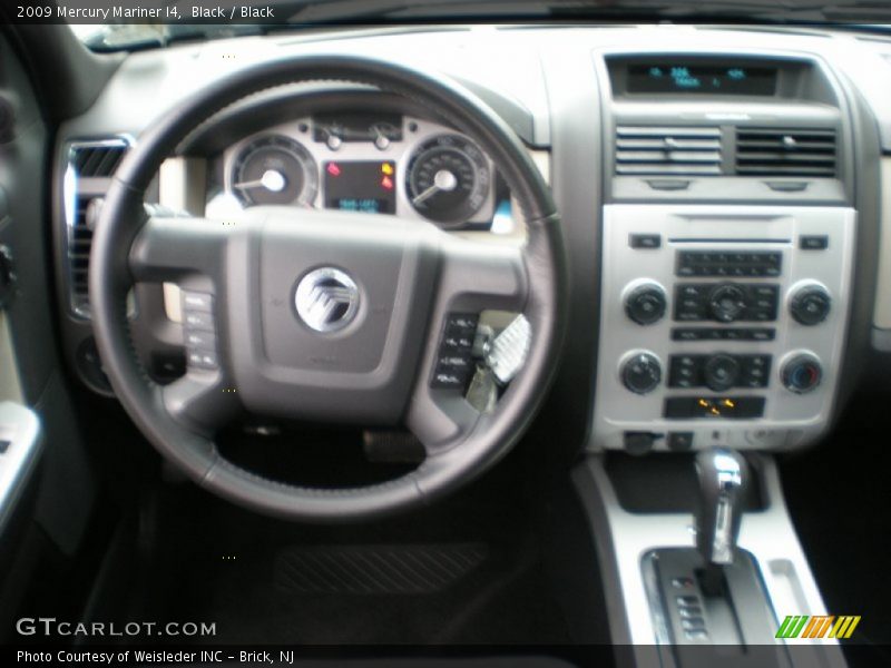 Black / Black 2009 Mercury Mariner I4