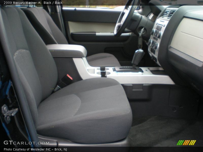 Black / Black 2009 Mercury Mariner I4