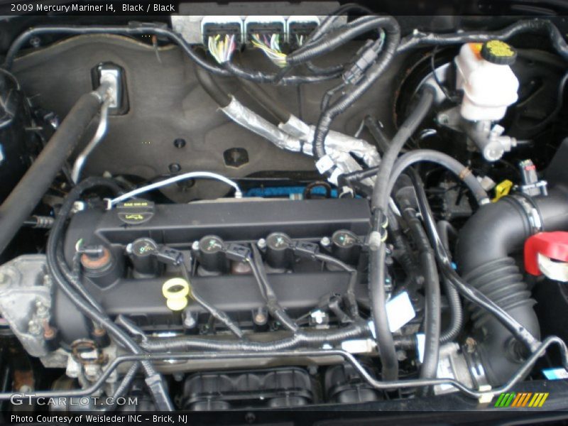 Black / Black 2009 Mercury Mariner I4
