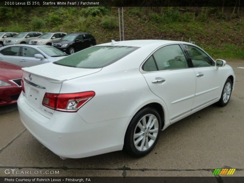Starfire White Pearl / Parchment 2010 Lexus ES 350