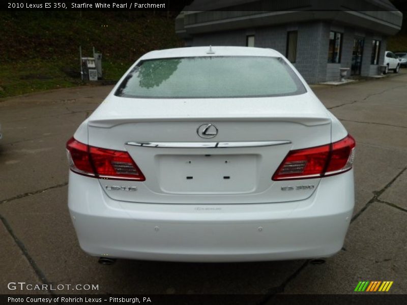 Starfire White Pearl / Parchment 2010 Lexus ES 350