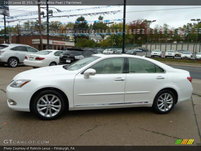 Starfire White Pearl / Parchment 2010 Lexus ES 350