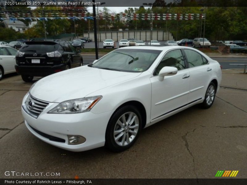 Starfire White Pearl / Parchment 2010 Lexus ES 350