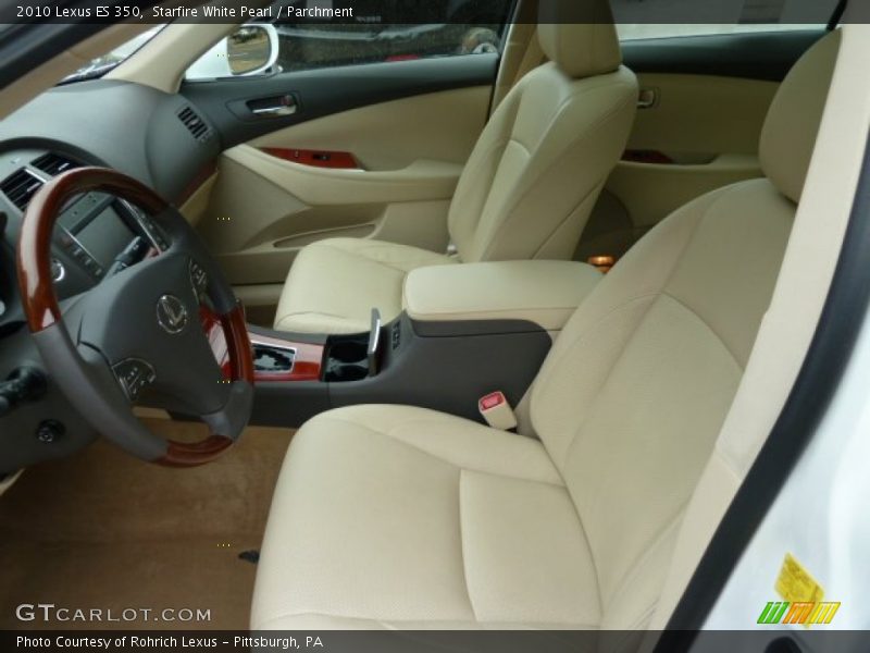 Starfire White Pearl / Parchment 2010 Lexus ES 350