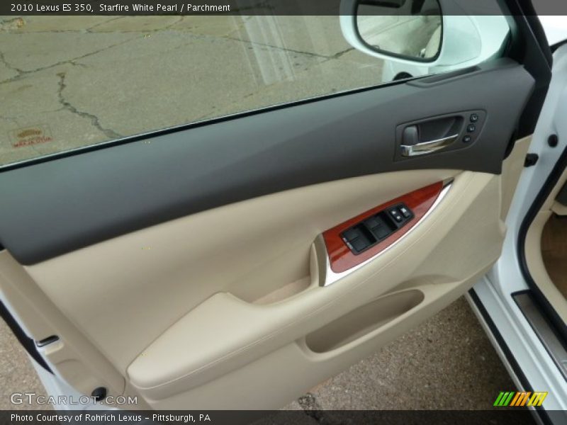 Starfire White Pearl / Parchment 2010 Lexus ES 350