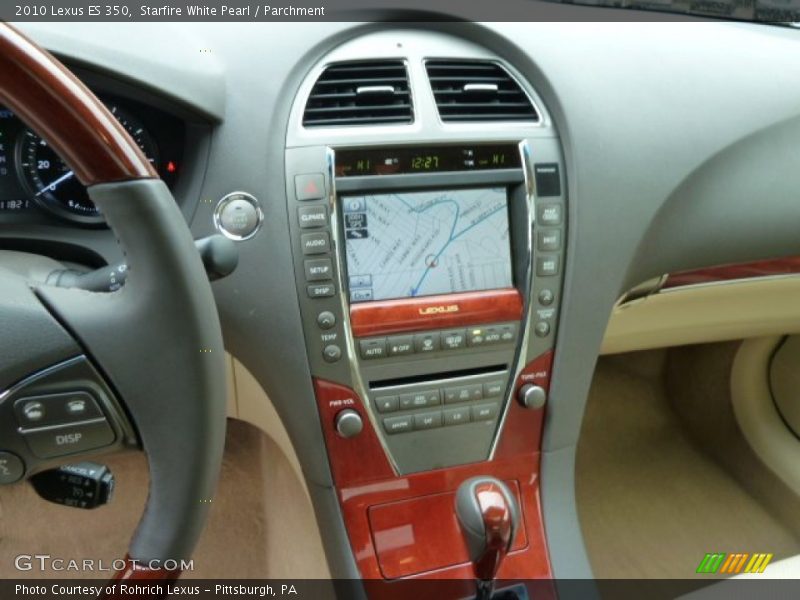 Starfire White Pearl / Parchment 2010 Lexus ES 350