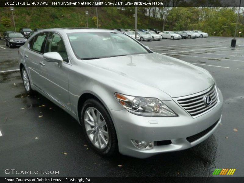 Front 3/4 View of 2012 LS 460 AWD