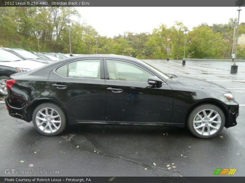  2012 IS 250 AWD Obsidian Black