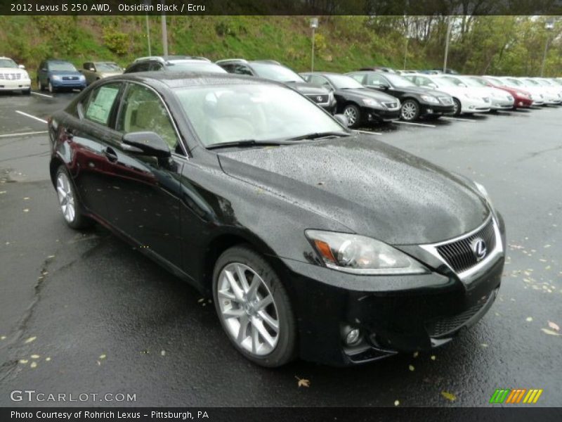 Front 3/4 View of 2012 IS 250 AWD