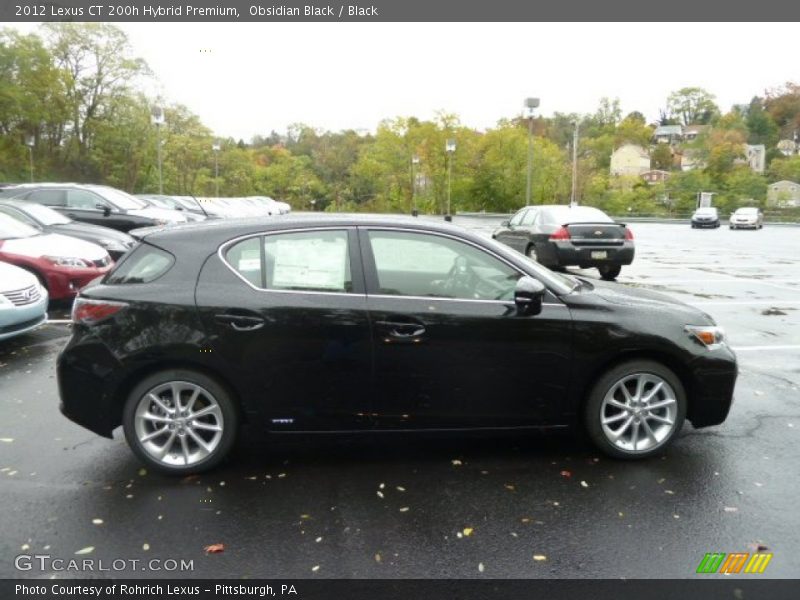  2012 CT 200h Hybrid Premium Obsidian Black