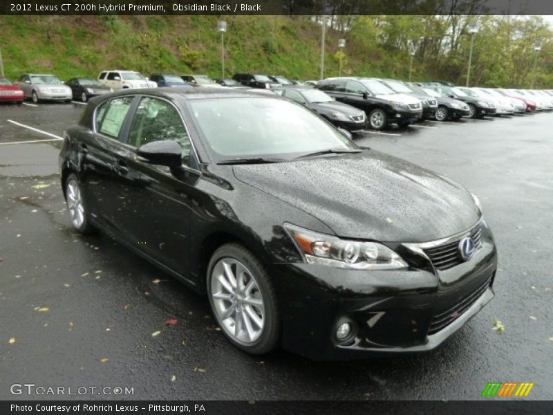 Front 3/4 View of 2012 CT 200h Hybrid Premium