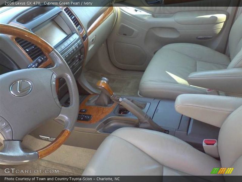 Cypress Green Pearl / Ivory 2006 Lexus GX 470