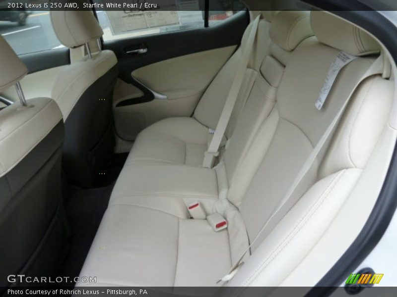  2012 IS 250 AWD Ecru Interior