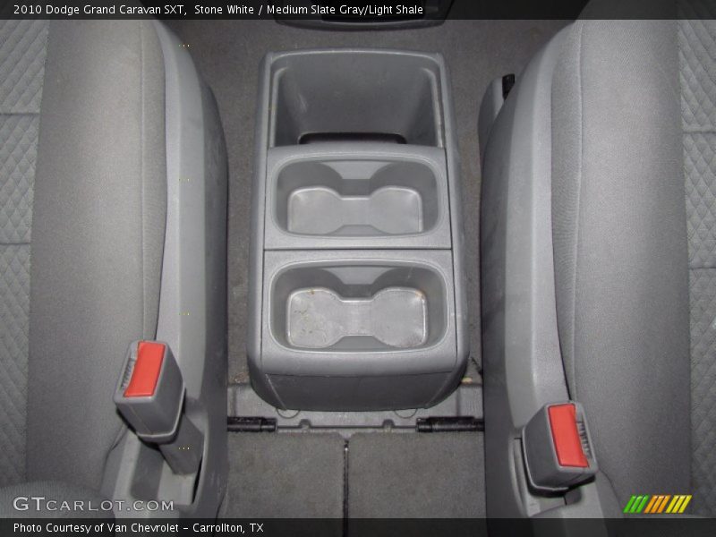 Stone White / Medium Slate Gray/Light Shale 2010 Dodge Grand Caravan SXT