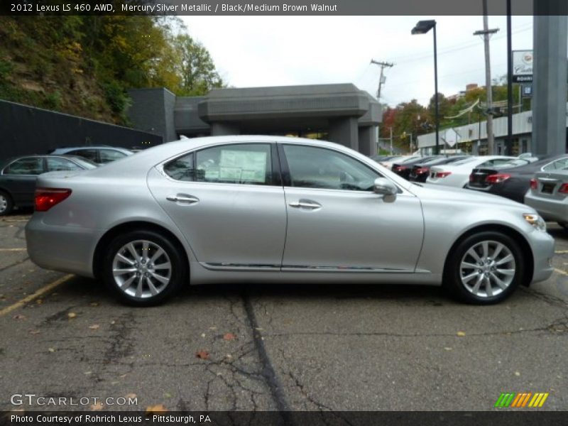  2012 LS 460 AWD Mercury Silver Metallic