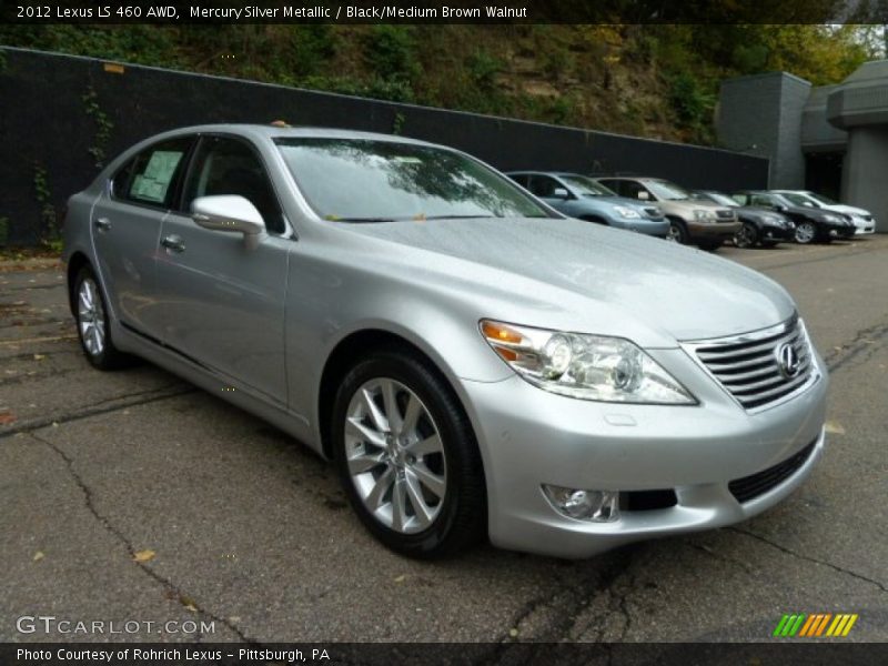 Front 3/4 View of 2012 LS 460 AWD