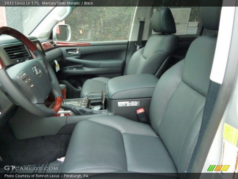  2011 LX 570 Black Interior