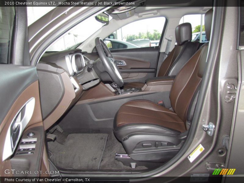  2010 Equinox LTZ Jet Black/Brownstone Interior