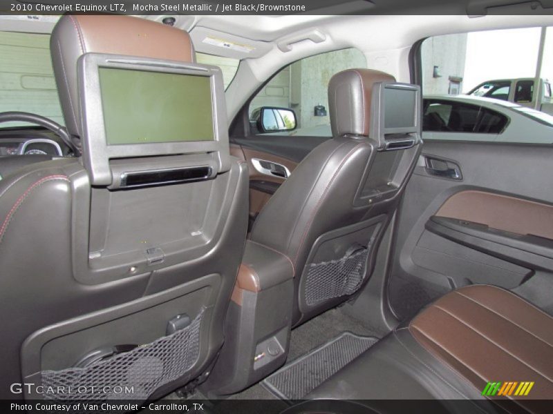 Mocha Steel Metallic / Jet Black/Brownstone 2010 Chevrolet Equinox LTZ