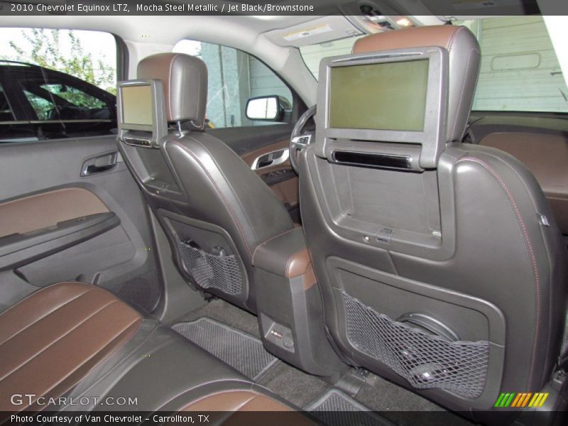 Mocha Steel Metallic / Jet Black/Brownstone 2010 Chevrolet Equinox LTZ