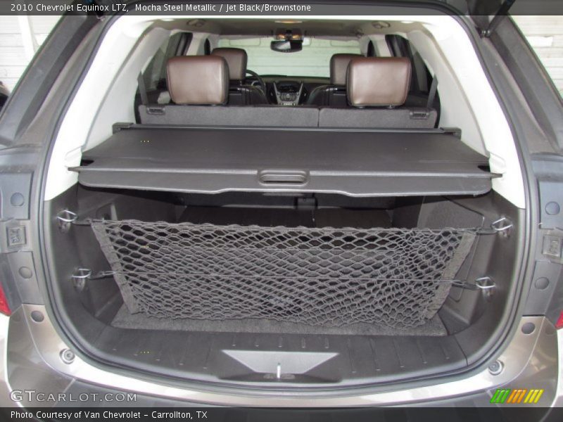 Mocha Steel Metallic / Jet Black/Brownstone 2010 Chevrolet Equinox LTZ
