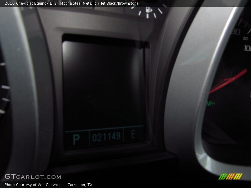 Mocha Steel Metallic / Jet Black/Brownstone 2010 Chevrolet Equinox LTZ