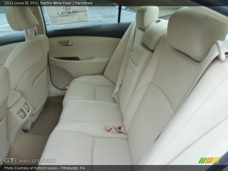 Starfire White Pearl / Parchment 2011 Lexus ES 350