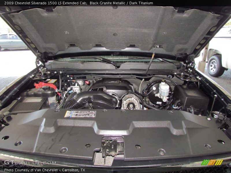  2009 Silverado 1500 LS Extended Cab Engine - 4.8 Liter OHV 16-Valve Vortec V8