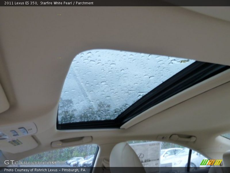 Starfire White Pearl / Parchment 2011 Lexus ES 350